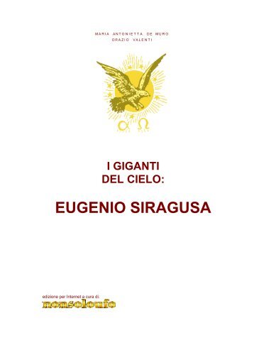 Eugenio Siragusa-I giganti del cielo.pdf - aldo deiana