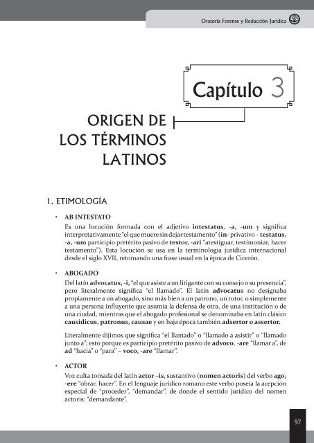 Latín Jurídico - EGACAL