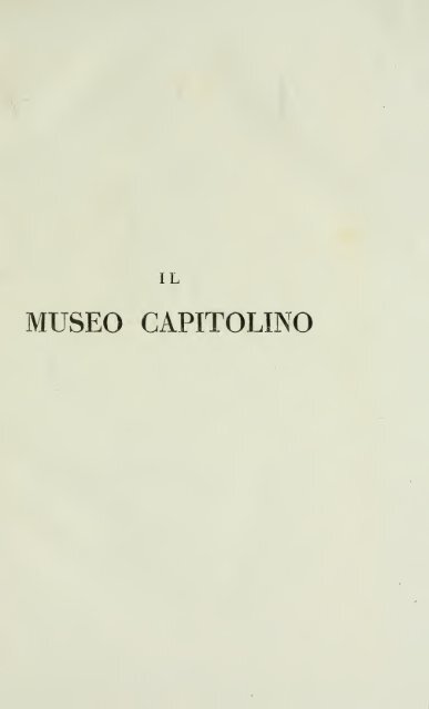 Il Museo capitolino - Warburg Institute