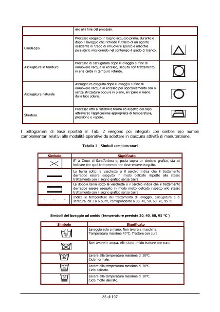 etichettatura e presentazione dei prodotti di largo consumo: alimenti ...