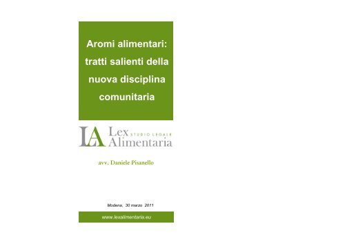 Daniele Pisanello.pdf - Alimenti & Salute