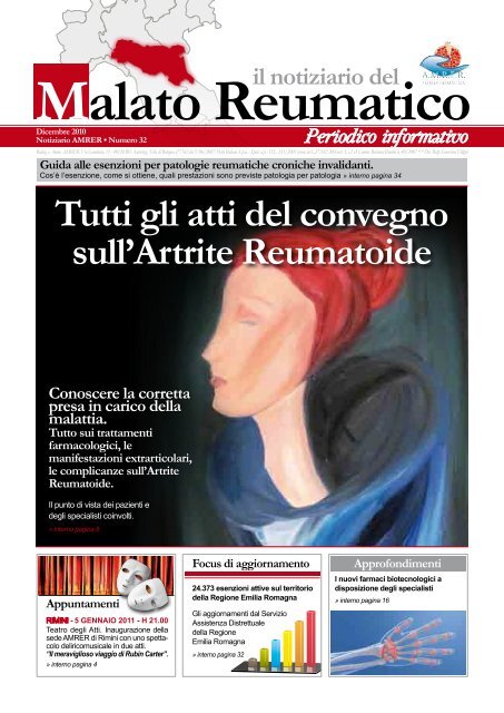 Tutti gli atti del convegno sull'Artrite Reumatoide - AMRER ...