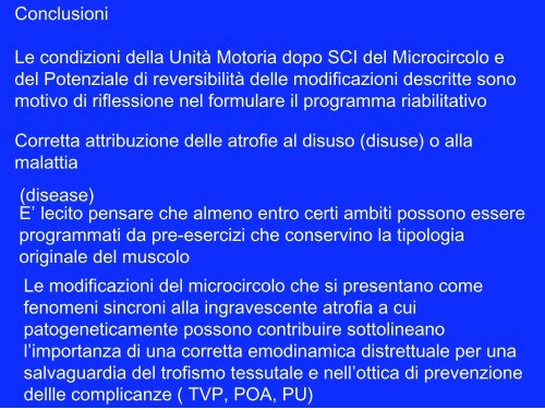 ALTERAZIONI MUSCOLO-SCHELETRICHE E DEL ...