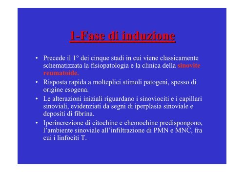 Artrite Reumatoide - ASL n. 4 Chiavarese