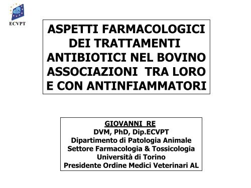 terapia antimicrobica - Ordinevetverona.it