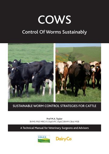 COWS (Control Of Worms Sustainably) - Eblex