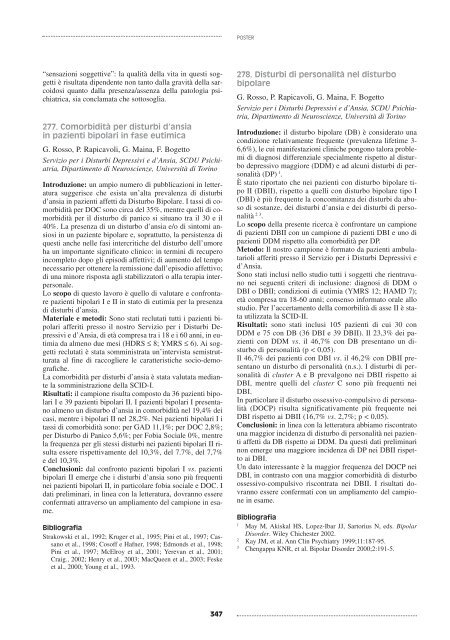 XI Congresso della Società Italiana di Psicopatologia Psichiatria ...