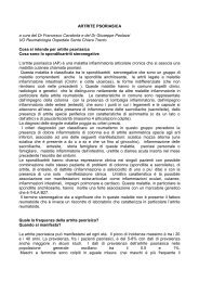 Scarica il documento in PDF - Malati Reumatici Trento