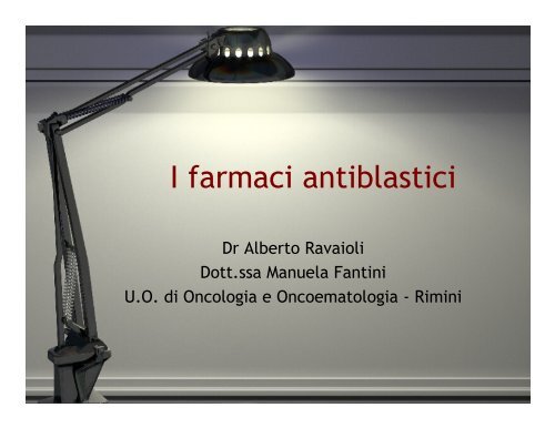 I farmaci antiblastici - Oncologia Rimini