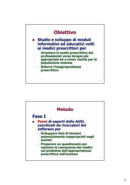 Appropriatezza prescrittiva nell'anziano - Aicod