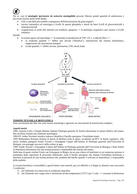 APPUNTI DI PATOLOGIA GENERALE - Camice d'Oro