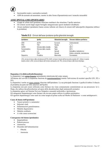 APPUNTI DI PATOLOGIA GENERALE - Camice d'Oro