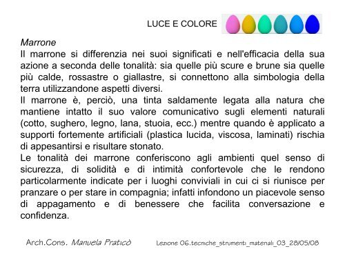 Lezione 6 - CSDIM