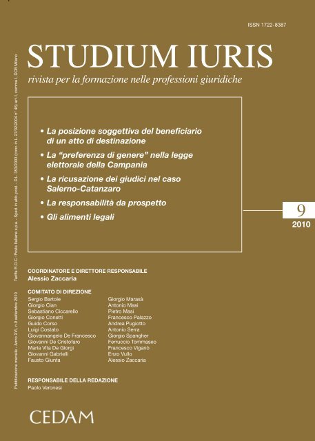 STUDIUM IURIS - Praticanti Diritto
