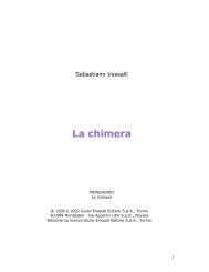 Vassalli Sebastiano – La chimera - Blog di leogaeta