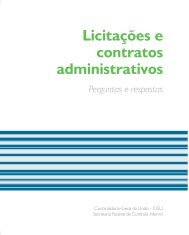 Licitações e contratos administrativos