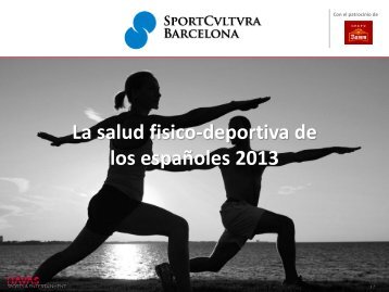 La salud fisico-deportiva de los españoles 2013