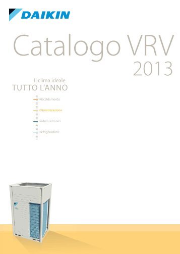 Catalogo VRV - Daikin