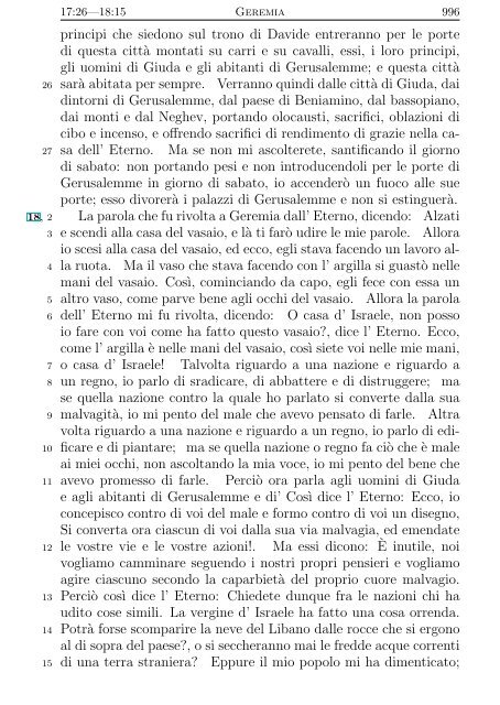 La Sacra Bibbia (Giovanni Diodati) - Un poisson dans le net