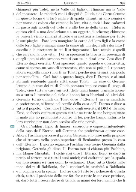 La Sacra Bibbia (Giovanni Diodati) - Un poisson dans le net