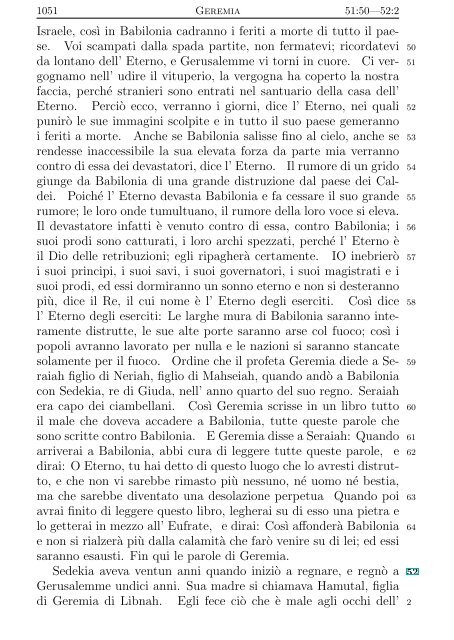 La Sacra Bibbia (Giovanni Diodati) - Un poisson dans le net