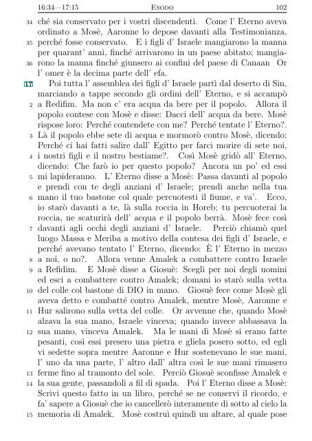 La Sacra Bibbia (Giovanni Diodati) - Un poisson dans le net