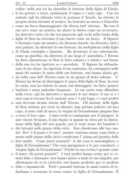 La Sacra Bibbia (Giovanni Diodati) - Un poisson dans le net