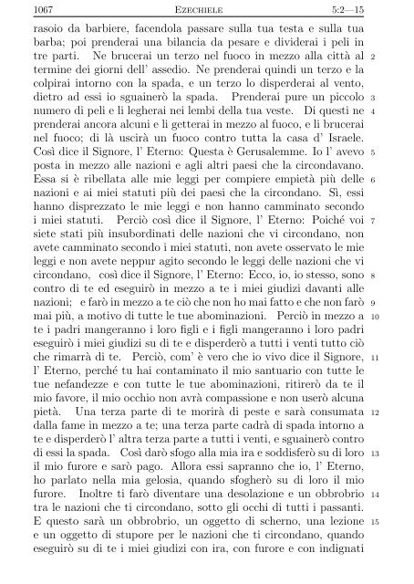 La Sacra Bibbia (Giovanni Diodati) - Un poisson dans le net