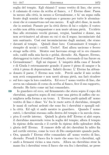 La Sacra Bibbia (Giovanni Diodati) - Un poisson dans le net