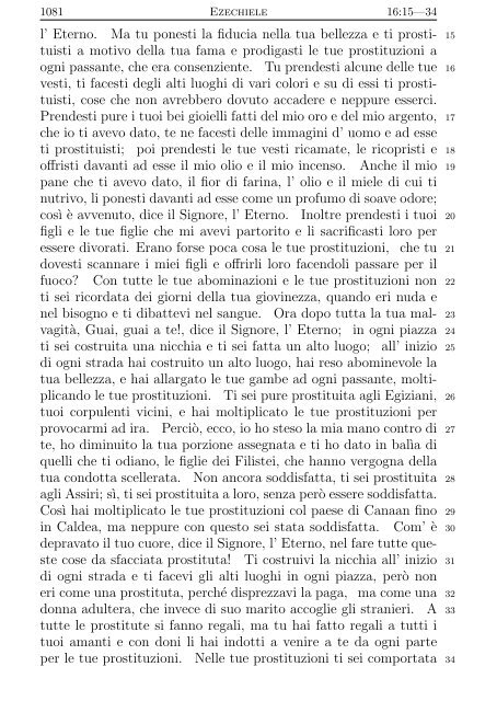 La Sacra Bibbia (Giovanni Diodati) - Un poisson dans le net