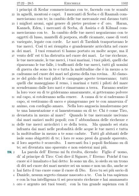 La Sacra Bibbia (Giovanni Diodati) - Un poisson dans le net