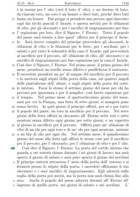 La Sacra Bibbia (Giovanni Diodati) - Un poisson dans le net