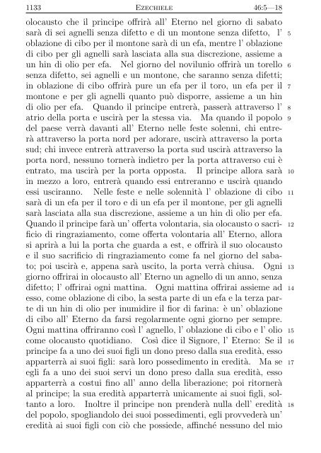 La Sacra Bibbia (Giovanni Diodati) - Un poisson dans le net