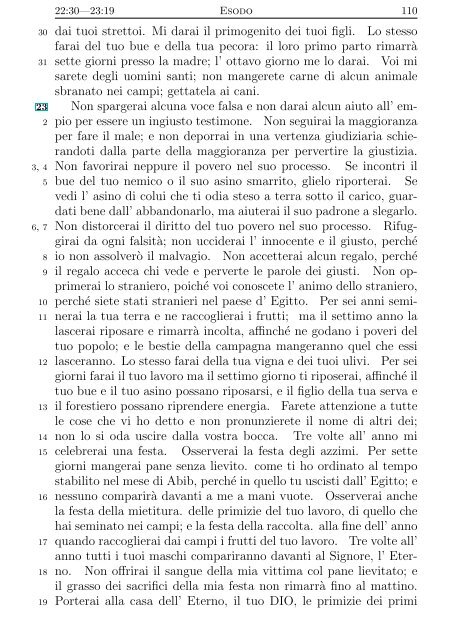 La Sacra Bibbia (Giovanni Diodati) - Un poisson dans le net