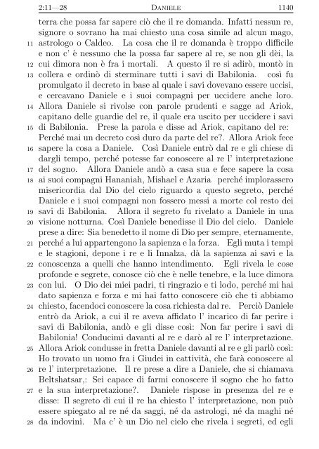 La Sacra Bibbia (Giovanni Diodati) - Un poisson dans le net