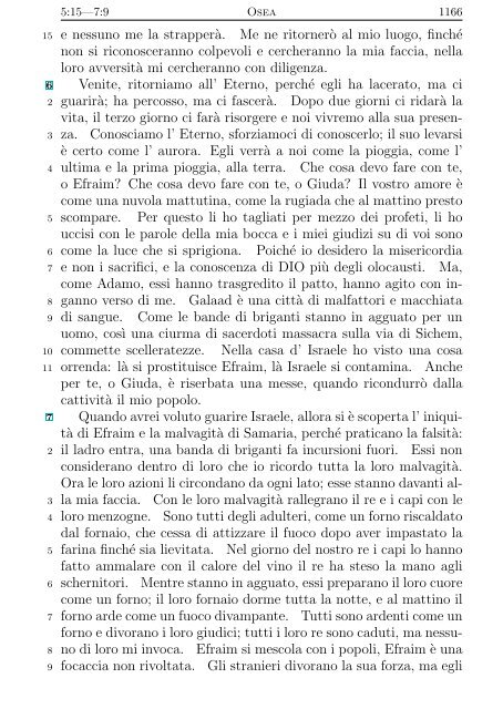 La Sacra Bibbia (Giovanni Diodati) - Un poisson dans le net