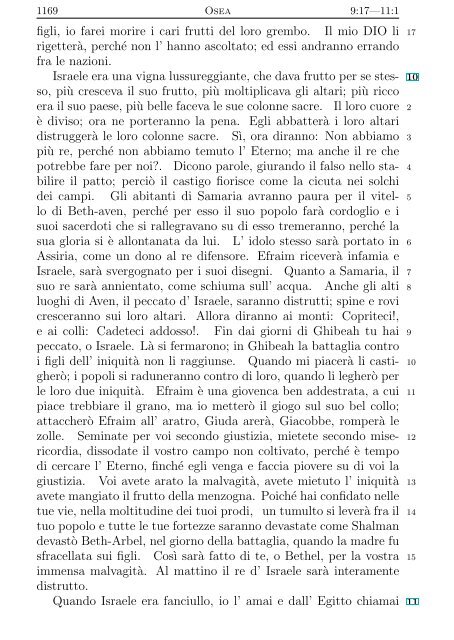 La Sacra Bibbia (Giovanni Diodati) - Un poisson dans le net