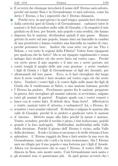 La Sacra Bibbia (Giovanni Diodati) - Un poisson dans le net