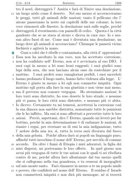 La Sacra Bibbia (Giovanni Diodati) - Un poisson dans le net