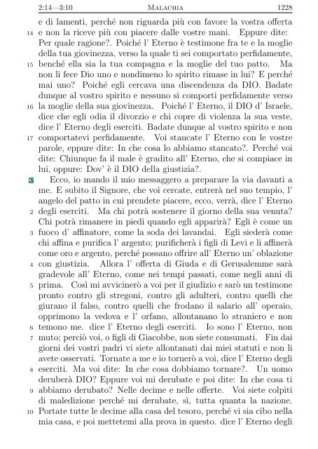 La Sacra Bibbia (Giovanni Diodati) - Un poisson dans le net