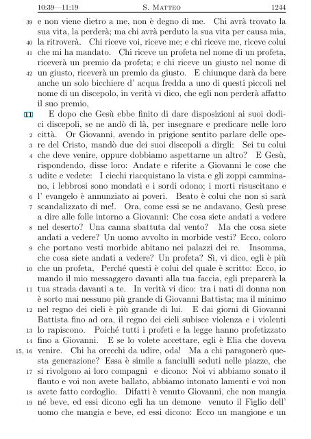 La Sacra Bibbia (Giovanni Diodati) - Un poisson dans le net