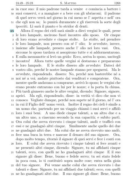 La Sacra Bibbia (Giovanni Diodati) - Un poisson dans le net