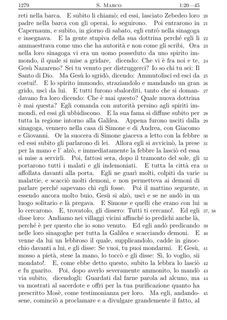 La Sacra Bibbia (Giovanni Diodati) - Un poisson dans le net