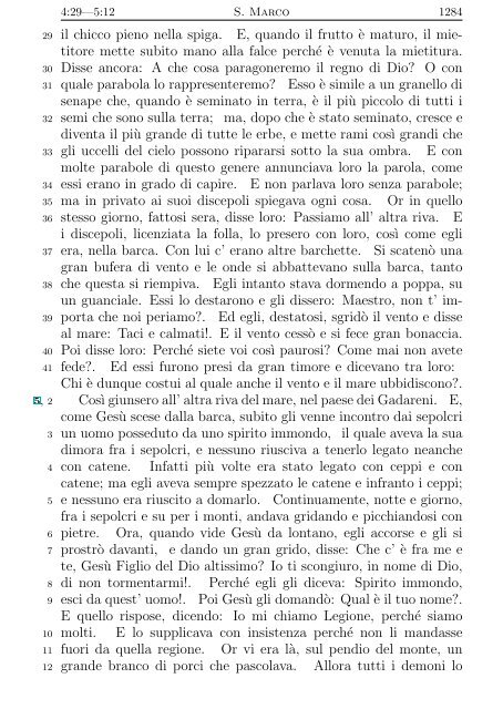 La Sacra Bibbia (Giovanni Diodati) - Un poisson dans le net