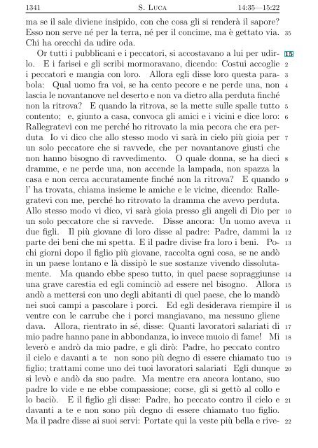 La Sacra Bibbia (Giovanni Diodati) - Un poisson dans le net