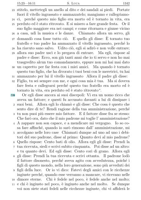 La Sacra Bibbia (Giovanni Diodati) - Un poisson dans le net