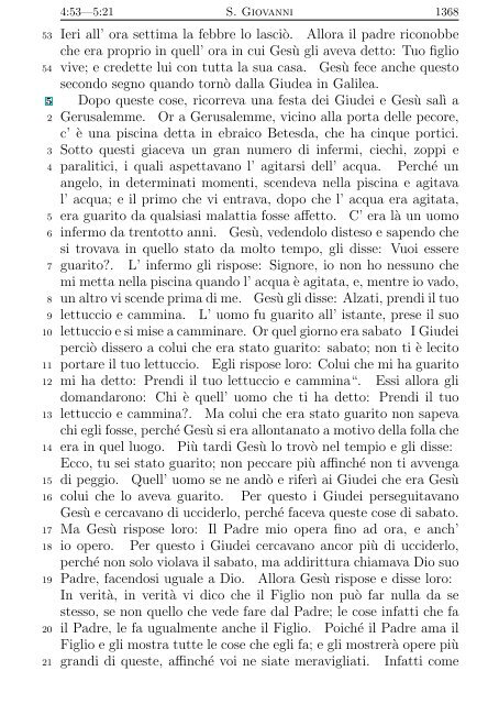 La Sacra Bibbia (Giovanni Diodati) - Un poisson dans le net