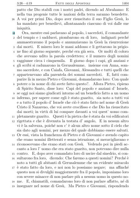 La Sacra Bibbia (Giovanni Diodati) - Un poisson dans le net