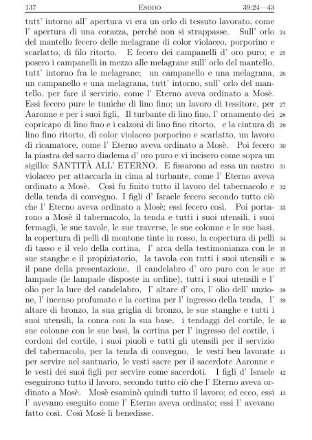 La Sacra Bibbia (Giovanni Diodati) - Un poisson dans le net