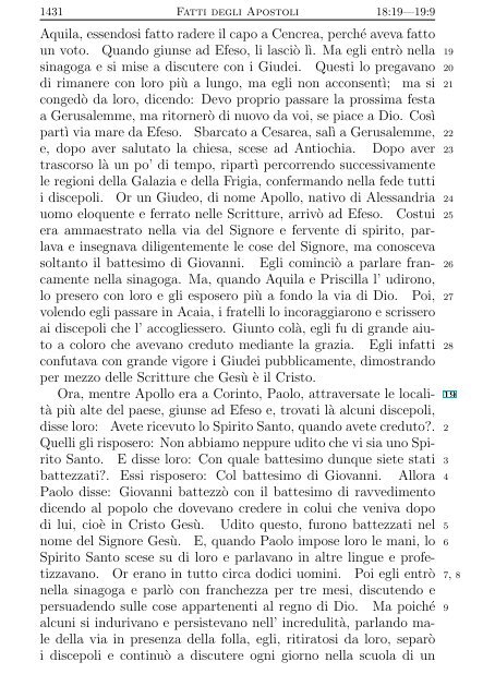 La Sacra Bibbia (Giovanni Diodati) - Un poisson dans le net